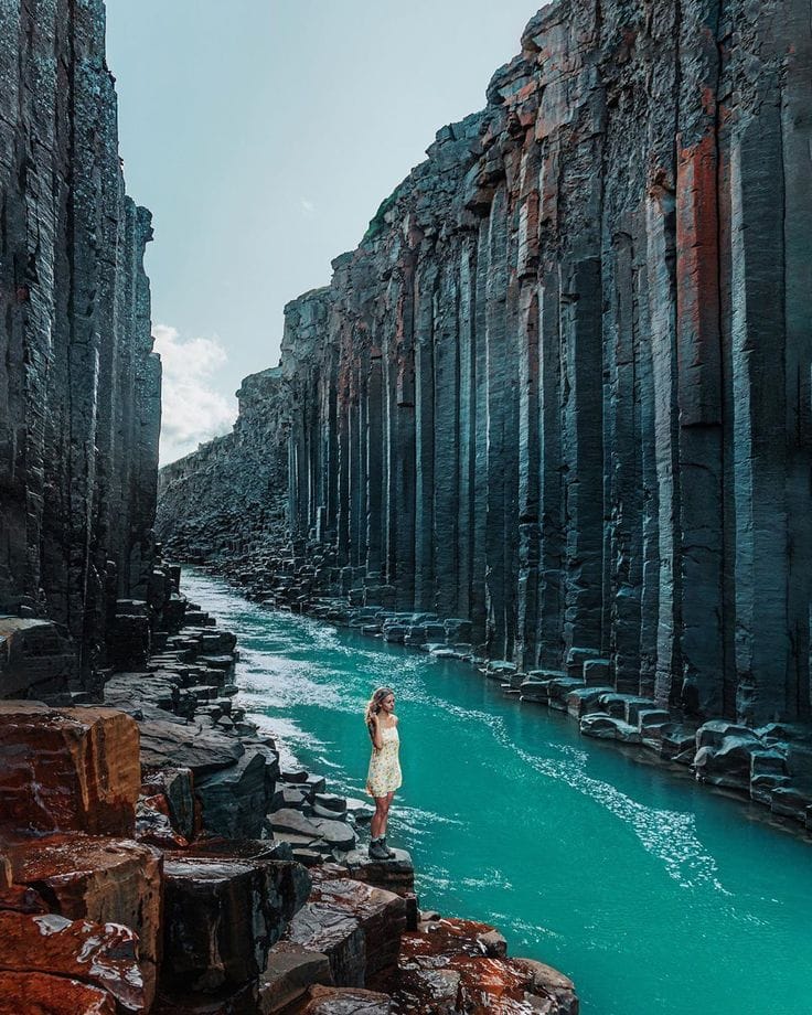 Studlagil Canyon