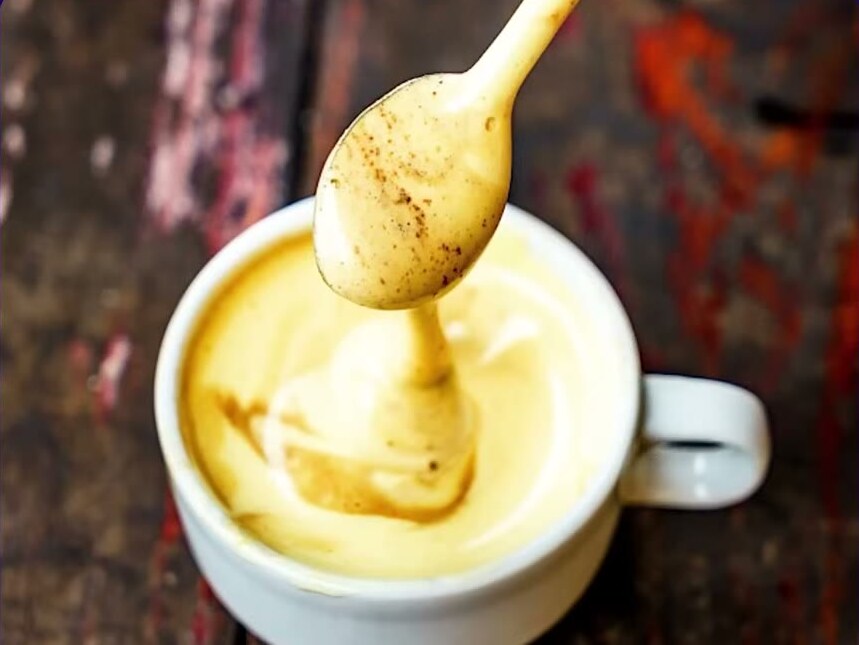 Egg coffee